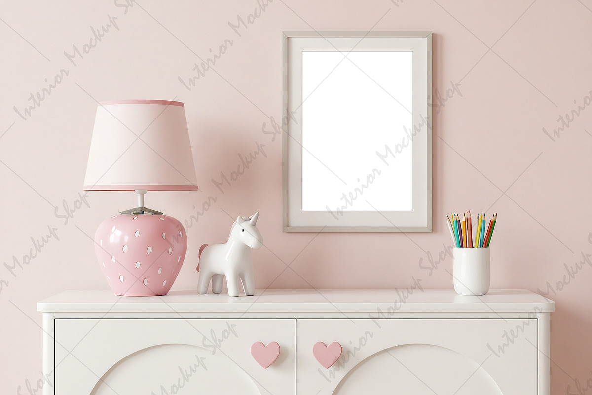 Frame Mockup Kids PSD JPG PNG, a Mockup by Mockup Shop (Photo 2 of 2)