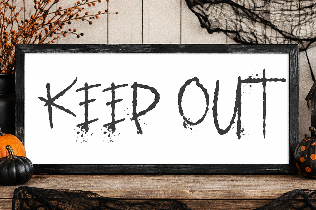 Criminal Display Font, a Handwritten Font by Beck McCormick (Photo 5 of 10)
