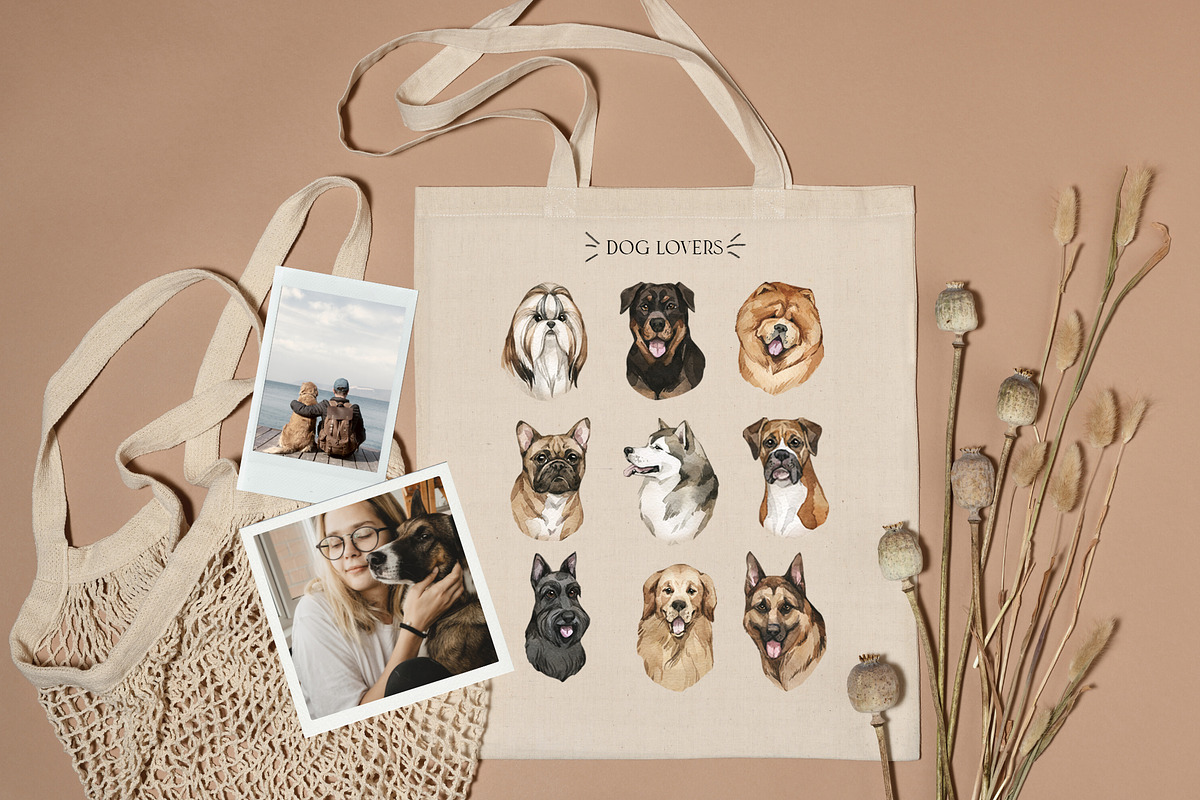 DOG BREEDS Encyclopedia, an Animal Illustration by Anastezia Luneva (Photo 11 of 13)