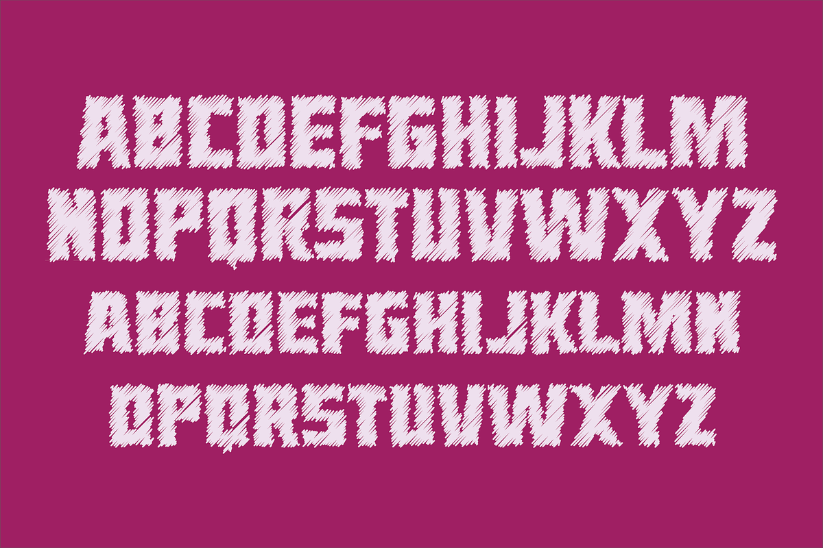 Heavy Duty Font Set, a Sans Serif Font by GG Design (Photo 5 of 9)