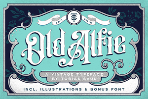 Old Alfie Font Duo