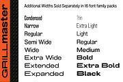 Grillmaster Standard Width Family, a Font by FontMesa (Thumbnail 3 of 5)