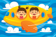 Holiday Cartoon Vector #03, an Animal Illustration by MEDZ (Thumbnail 1 of 3)