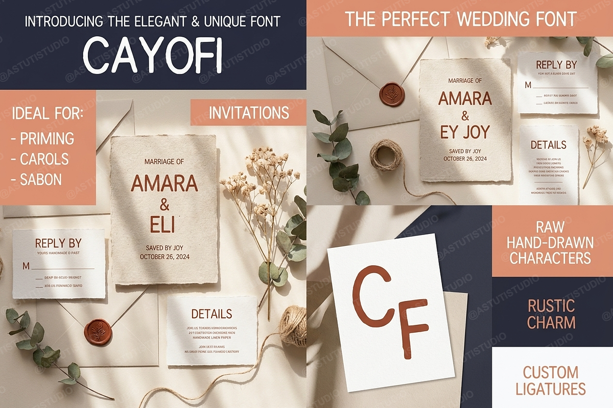 Cayofi | Elegant Luxury Serif, a Serif Font by Astuti Studio (Photo 18 of 24)