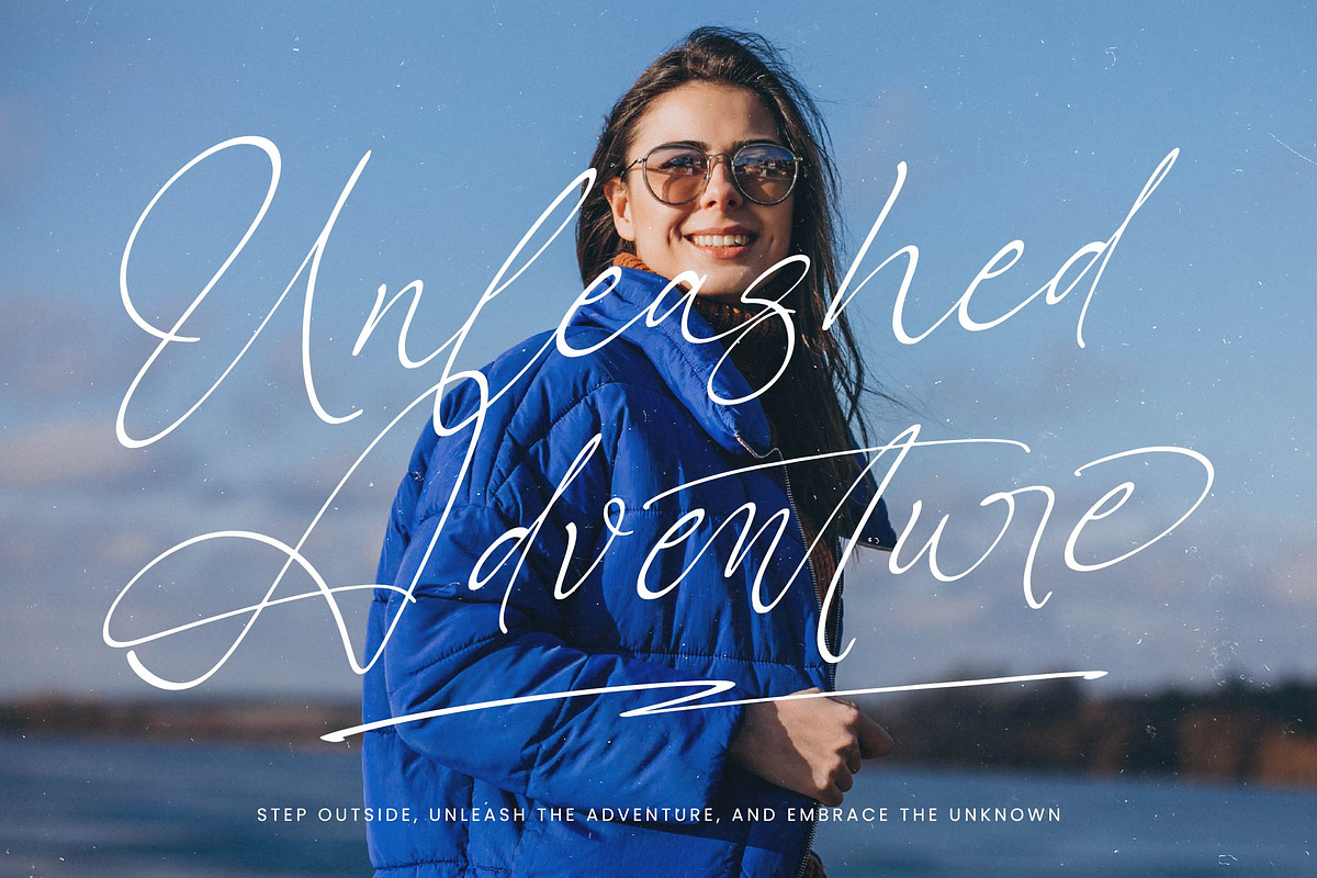Justice Agenda Stylish Signature, a Script Font by stylishtype.co (Photo 12 of 20)