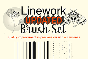 Liner brushes for Procreate