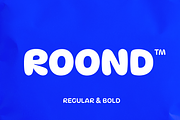 Roond – A rounded, organic typeface, a Sans Serif Font by Grafik Studio Balua (Thumbnail 2 of 9)