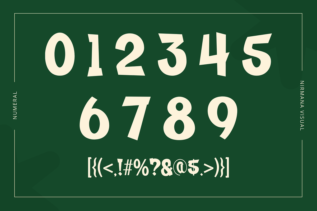 Fazie Retro - Branding Logo Font, a Sans Serif Font by Nirmana Visual (Photo 8 of 8)