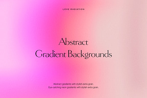 Abstract Grainy Gradient Backgrounds