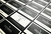 Elegant Grey Business Card, a Business Card Template by Marvel (Thumbnail 3 of 5)