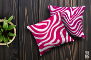 Pink Abstract Wavy Lines Paper, a Pattern Graphic by Creative Store (Thumbnail 2 of 4)