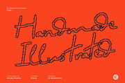 CS Wardine Pixel, a Script Font by Craft Supply Co. (Thumbnail 6 of 8)