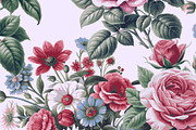Roses. Victorian seamless pattern, a Pattern Graphic by Designs by Helen Trupak (Thumbnail 1 of 3)