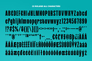 CS Roland – Bold Font, a Sans Serif Font by Craft Supply Co. (Thumbnail 8 of 8)