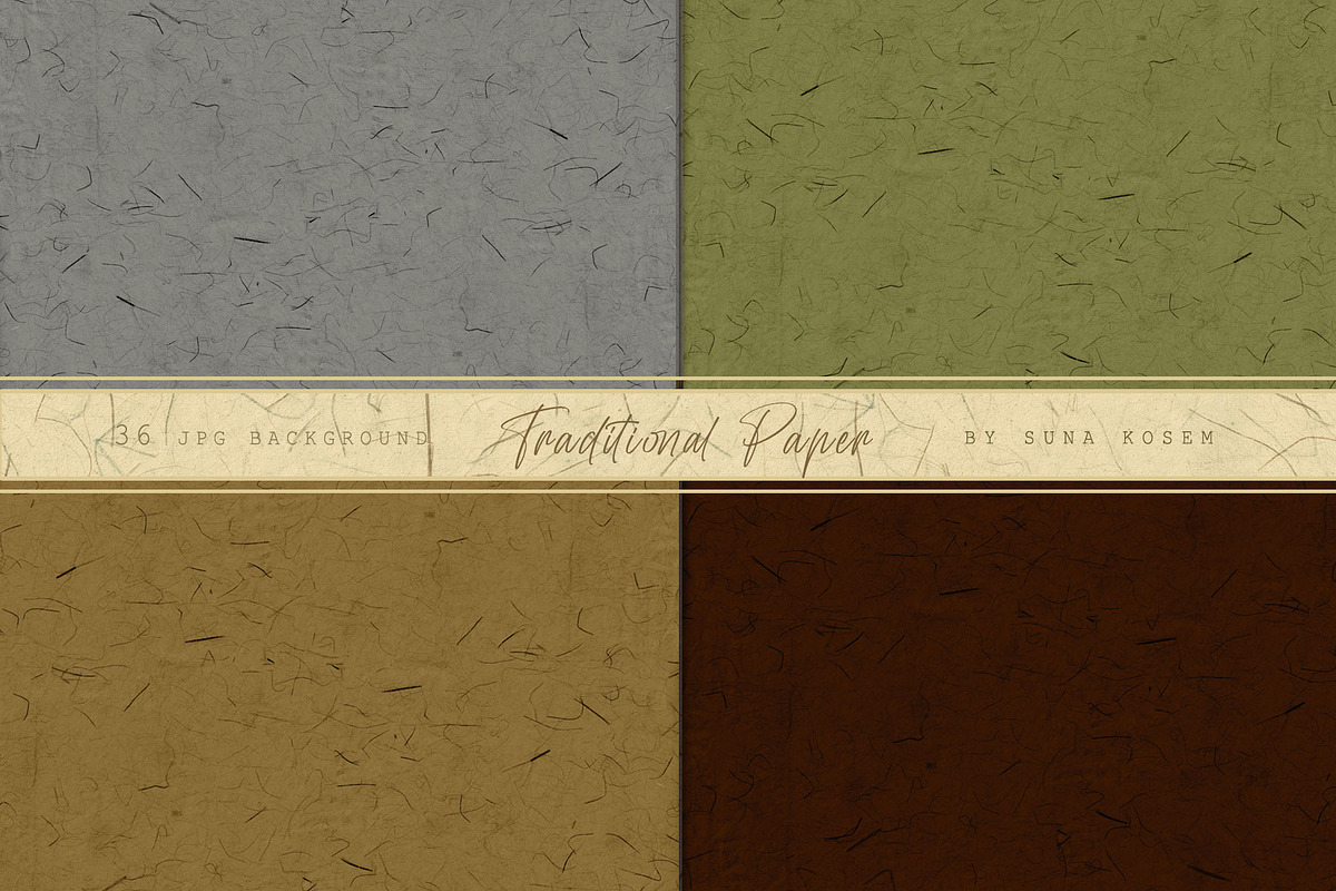 Traditional Paper 3, a Texture Graphic by Suna Kosem (Photo 6 of 12)