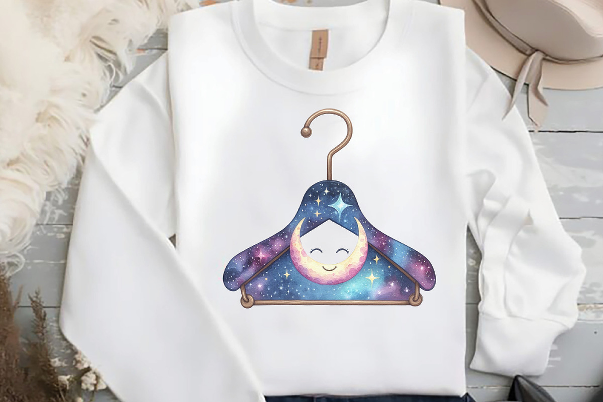 watercolor Hanger Clipart, an Illustration by DreamCafeArt (Photo 6 of 7)