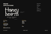 Honey Wick - Handmade Display, a Handwritten Font by Hasbi Creative (Thumbnail 5 of 10)