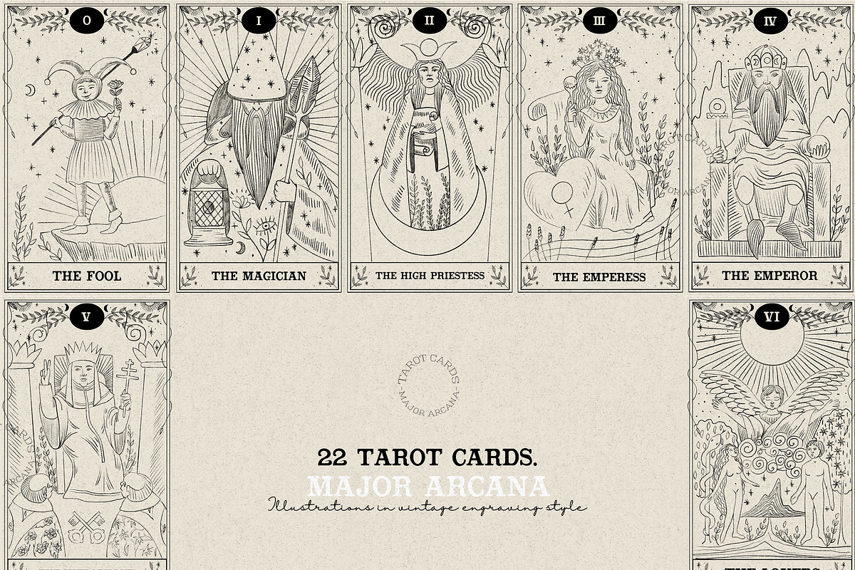 Tarot cards. Major Arcana, a Decorative Illustration by Chikovnaya (Photo 10 of 10)