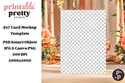 Romantic Wedding Card Mockup PSD, a Product Mockup by Printable Pretty Studio (Thumbnail 2 of 10)