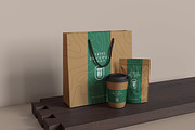 Coffee Branding Mockup, a Product Mockup by MrLetters (Thumbnail 4 of 5)