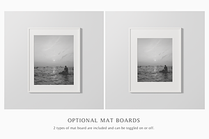 4x5 Portrait Frame Mockup Bundle