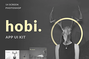 Hobi - Fashion App Design UI Kit, an App Template by Capi Product (Thumbnail 1 of 5)