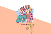Set of Best Mom Ever illustrations, a Person Illustration by Uniyok (Thumbnail 9 of 9)
