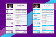 Modern & Minimal Resume Template, a Print Template by Annudesign (Thumbnail 7 of 8)
