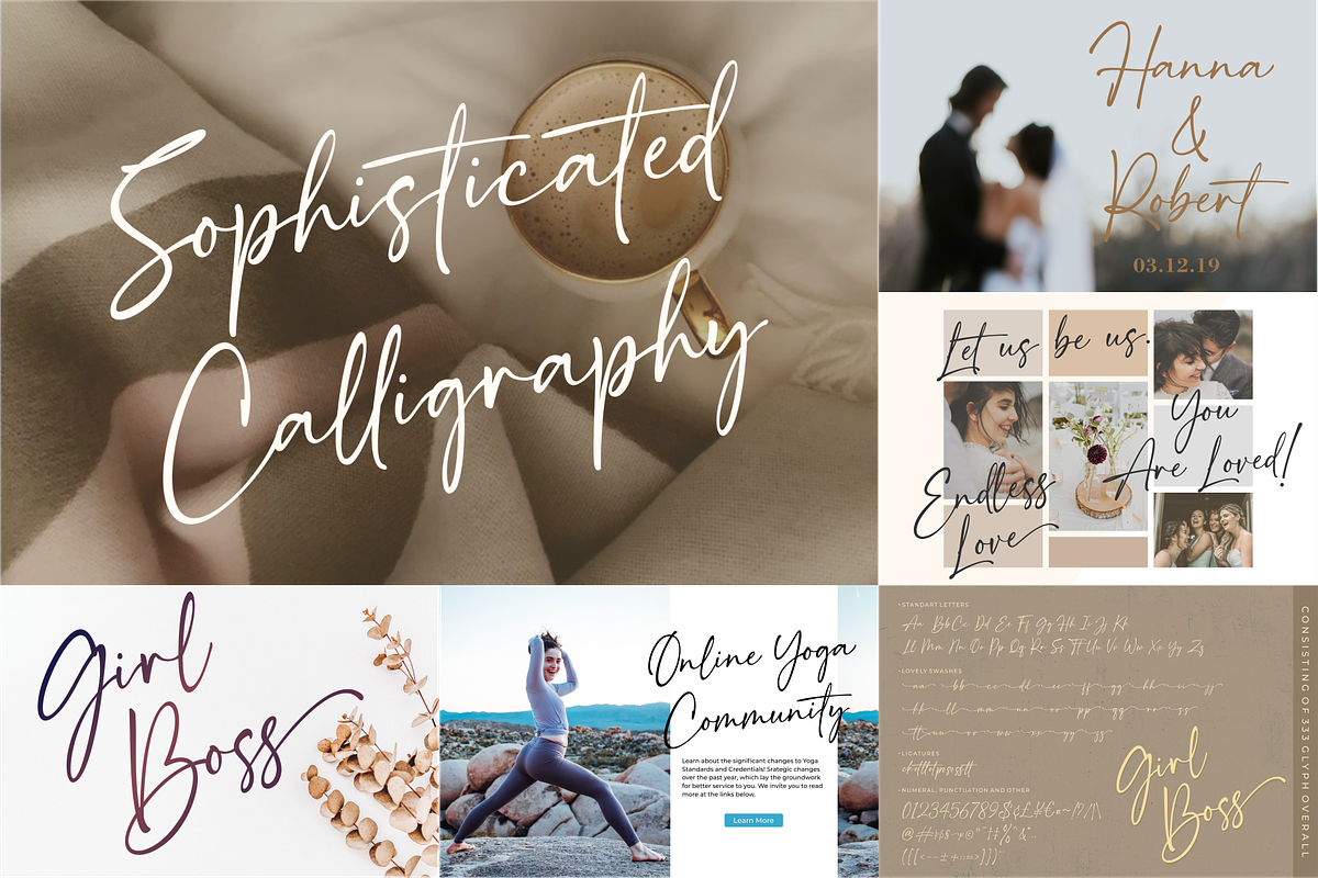 Romantic & Beauty Signature Bundle, a Script Font by 50Fox (Photo 3 of 25)