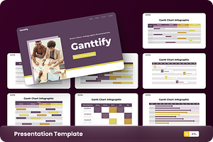 Ganttify - Gantt Chart Google Slide