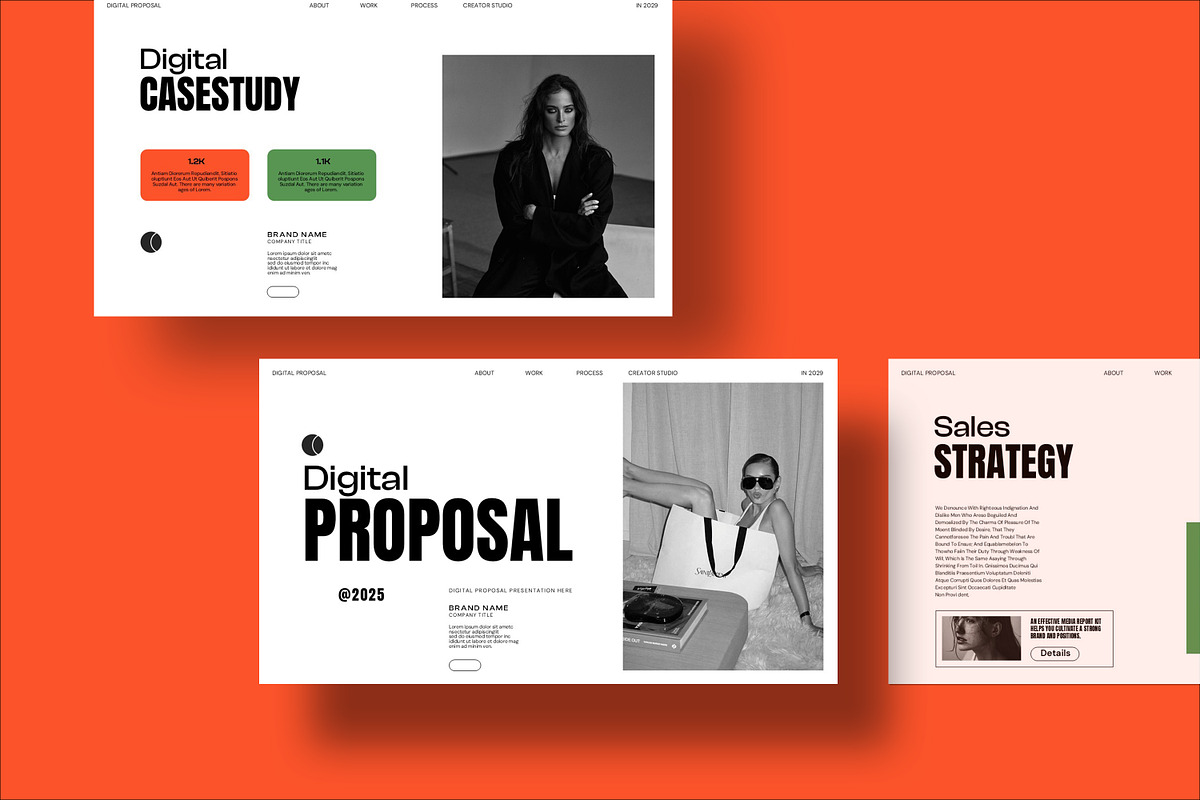 Digital Proposal Template preview 3
