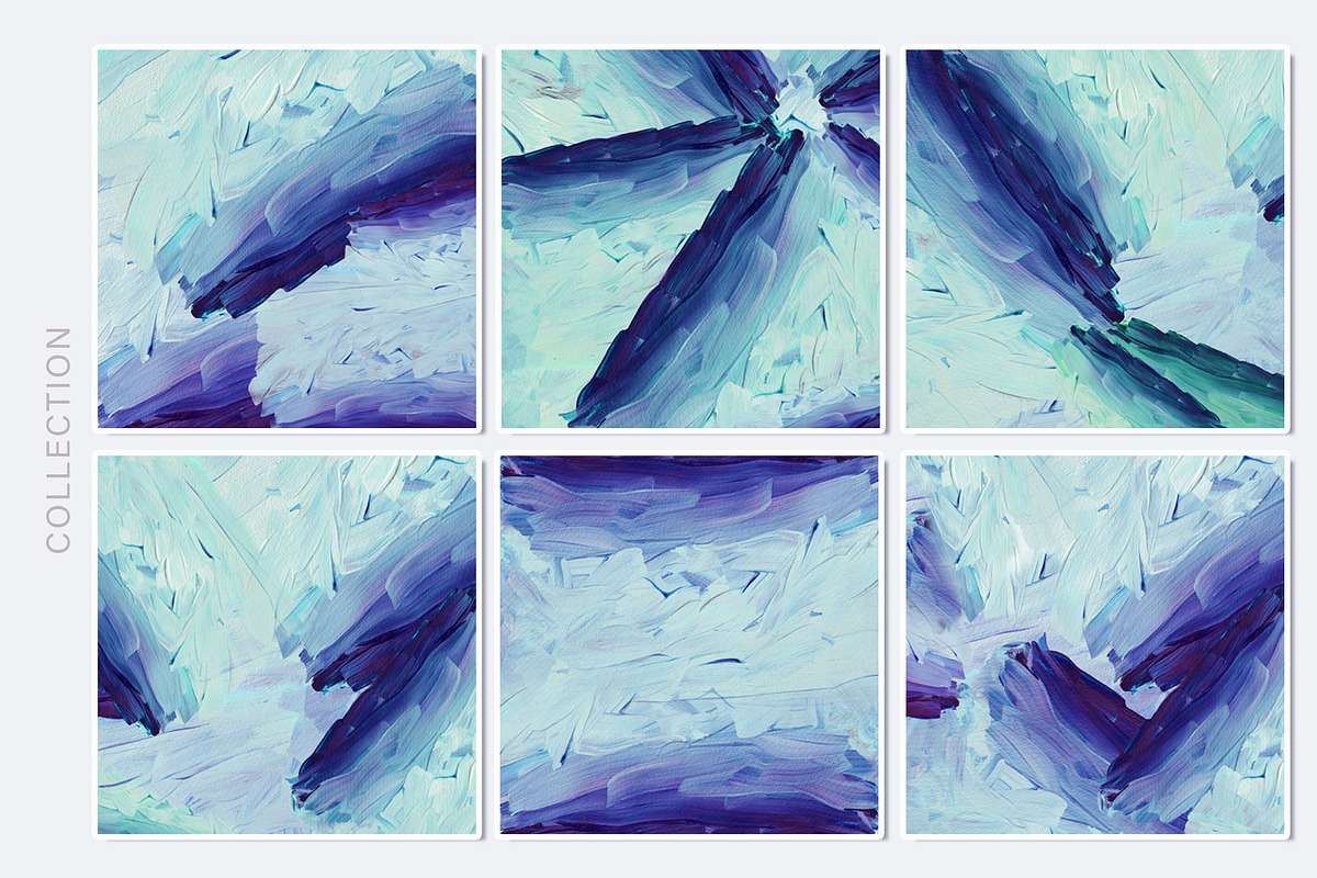 Turquoise & Gold Acrylic Backgrounds, a Texture Graphic by Suna Kosem (Photo 10 of 14)