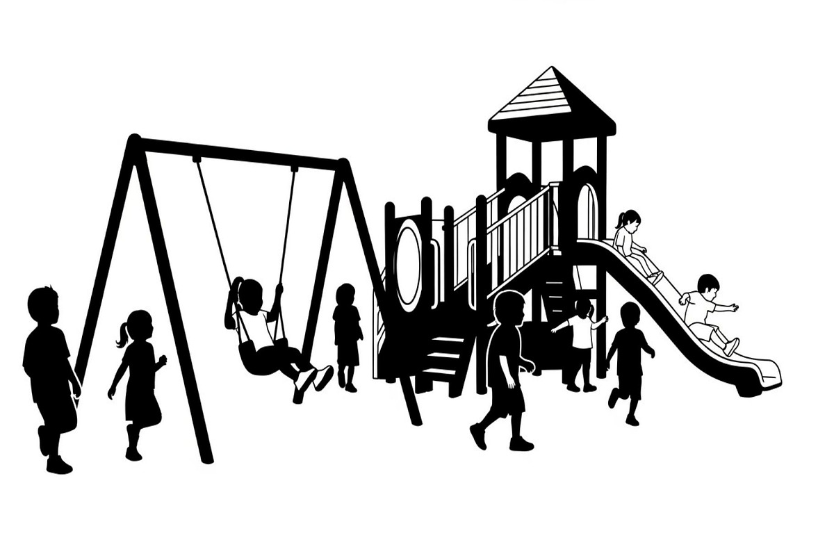 50 Kids Playground Silhouette Bundle, an Illustration by Gfx_Store (Photo 20 of 51)
