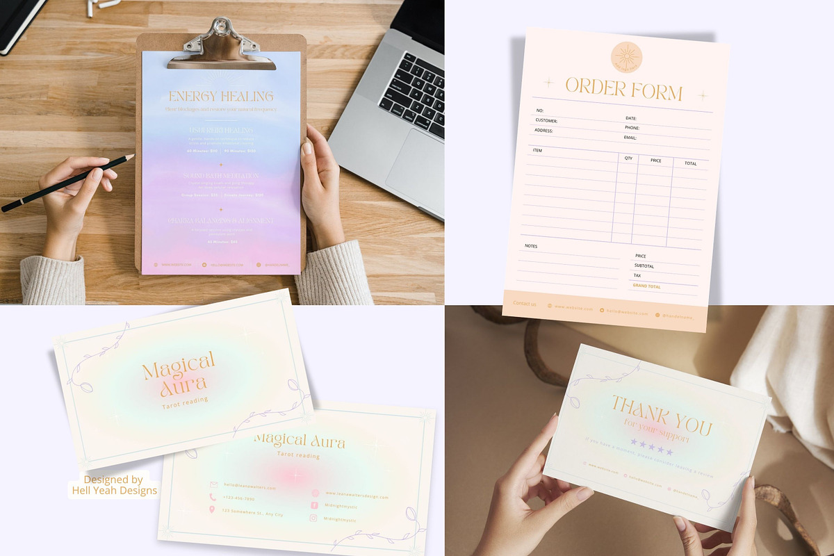 Magical Branding Starter Kit, a Branding & Logo Template by Hell Yeah Designs (Photo 18 of 20)