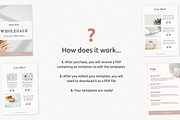 Wholesale Line Sheet Template, a Marketing Template by PittaFinePrint (Thumbnail 4 of 9)