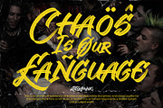 Letterpunk - Grunge Brush Font, a Handwritten Font by Inviline.co (Thumbnail 5 of 10)