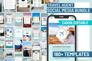 Travel Agent Social Media Bundle