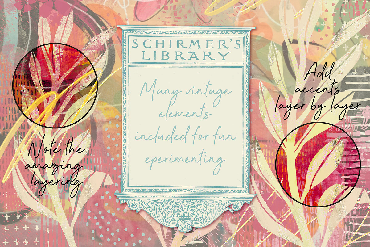 Mixed Media Procreate Bundle, a Brushes & More by DeloresArt (Photo 3 of 45)