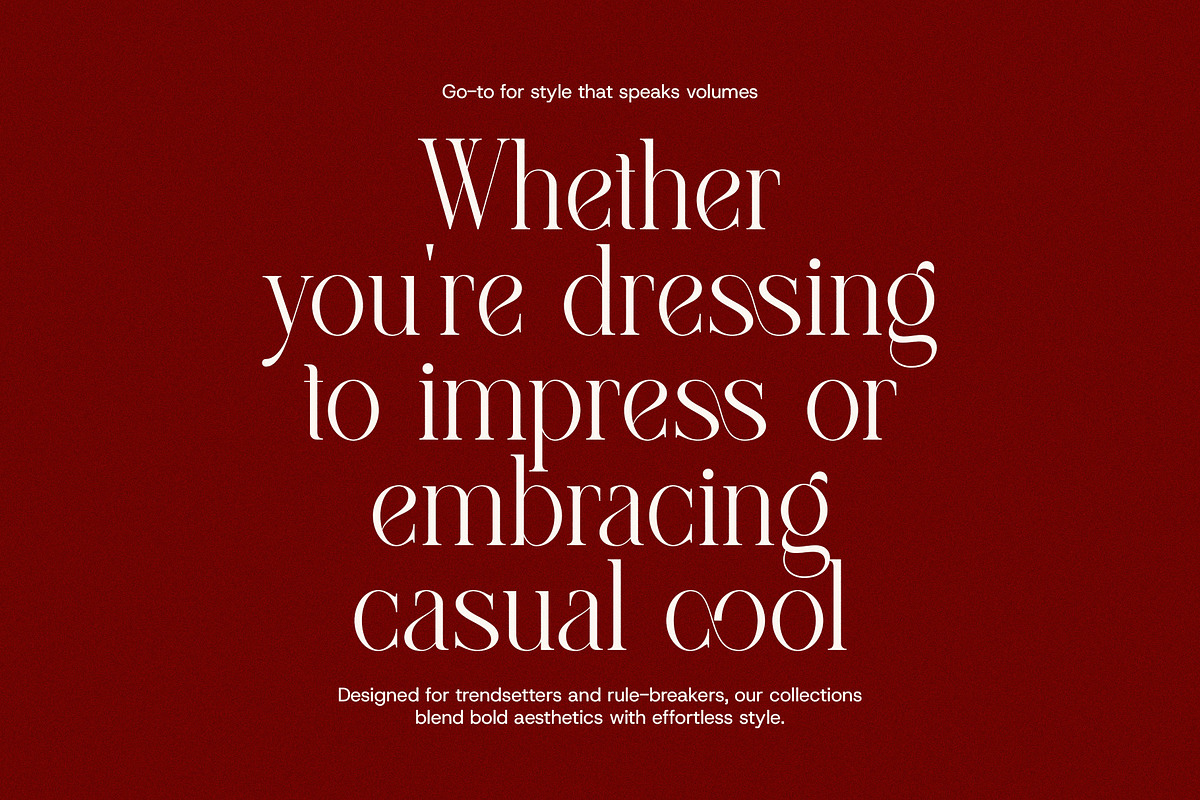 Assa Mogana Elegant Serif Font, a Serif Font by Graphicxell (Photo 5 of 8)
