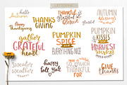 Autumn mood patterns&clipart bundle, a Food Illustration by Cozy pattern shop (Thumbnail 10 of 10)