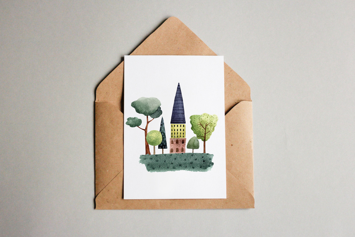 Old Old Fairy Tale - Watercolor Set, an Object Illustration by Mashamashastu (Photo 9 of 12)