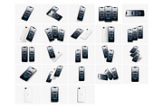 iPhone 16e Mockups, an iPhone Mockup by ls.graphics (Thumbnail 3 of 10)