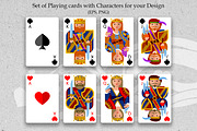 Playing cards original design, an Object Illustration by Retro Graphic Box (Thumbnail 1 of 6)