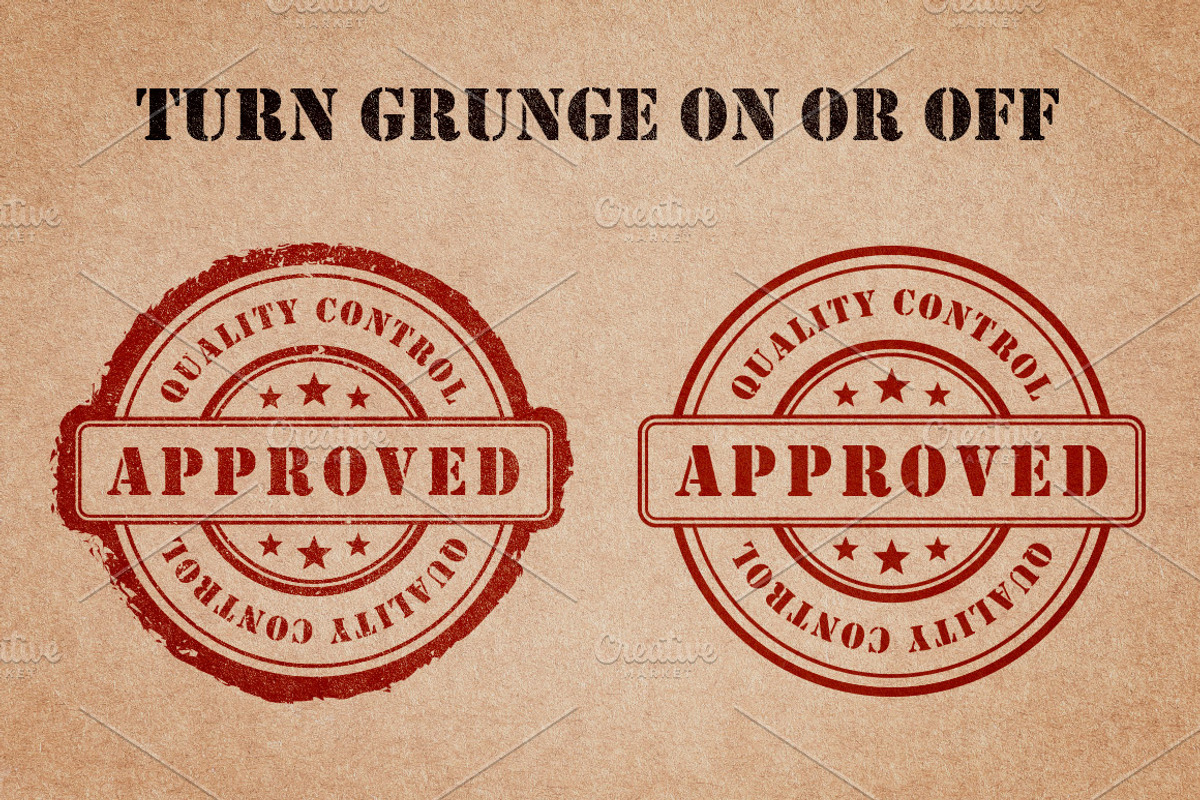 Rubber Stamps Vector Pack Volume 1 preview 2