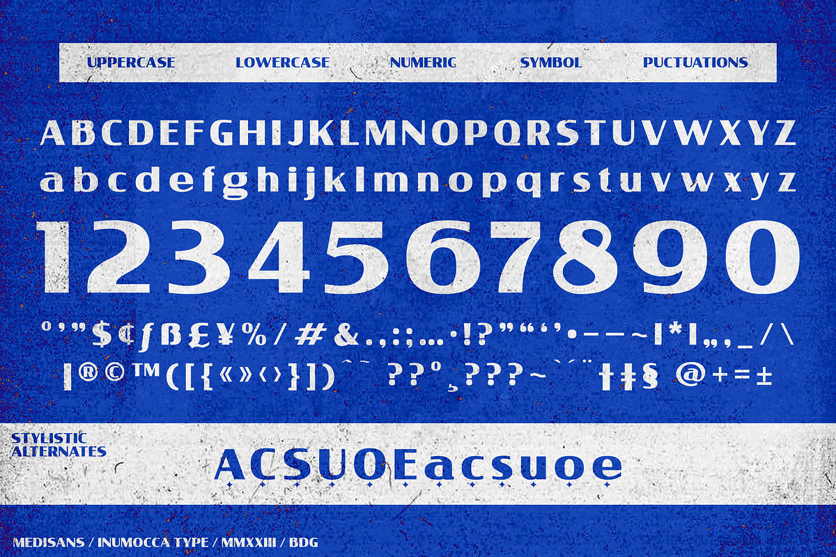 Medisans, a Sans Serif Font by inumocca_type (Photo 10 of 13)