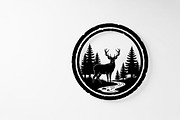 Beautiful deer forest circle art, an Illustration by Amazin_art (Thumbnail 17 of 32)