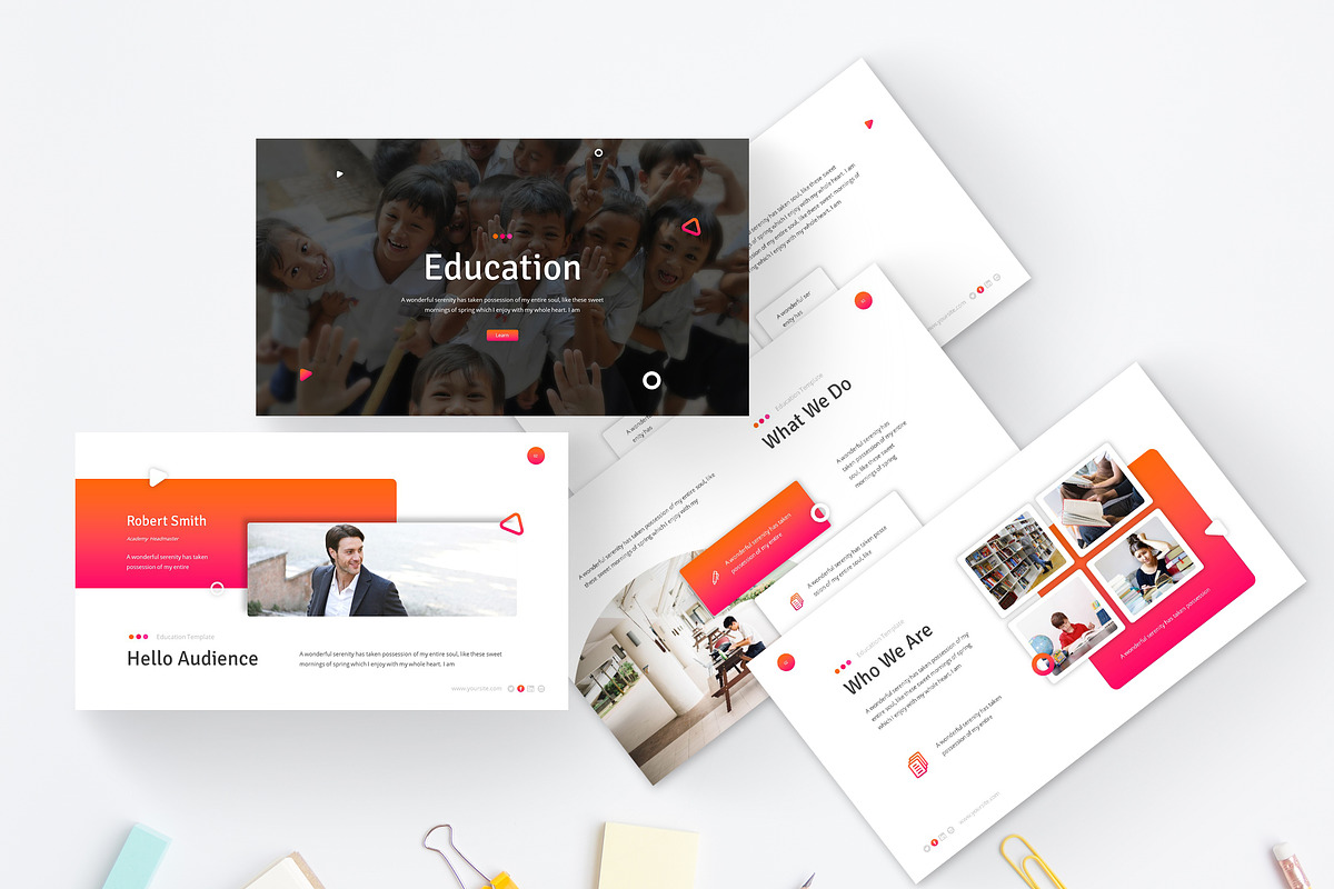 Education - Powerpoint Template, a Presentation Template by kylyman