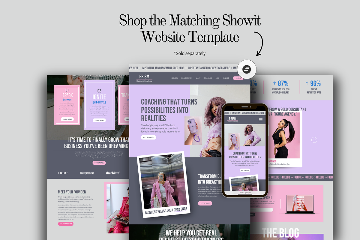 Coaching Instagram Canva Templates, a Social Media Template by Warmsoulgallery (Photo 10 of 11)