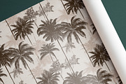 VINTAGE PALM TREES Seamless Pattern, a Pattern Graphic by AYAKA Studio Co. (Thumbnail 4 of 10)