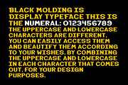 Black Molding – Industrial Sans, a Sans Serif Font by Fikryal Studio (Thumbnail 13 of 15)